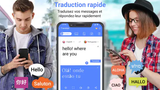 Tous Langue Traduire App screenshot