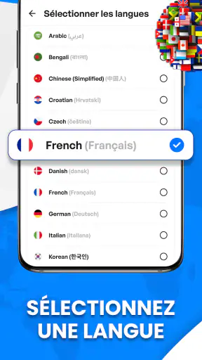 Tout Les langues Traducteur screenshot