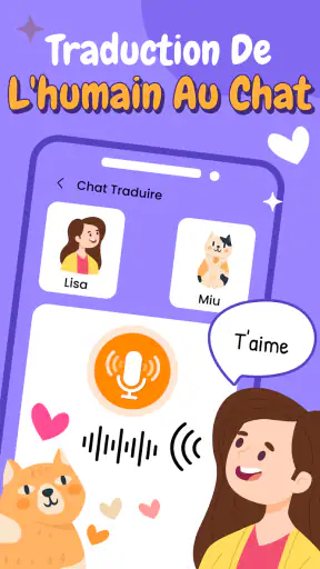 Traducteur d'humain à chat screenshot