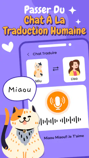Traducteur d'humain à chat screenshot