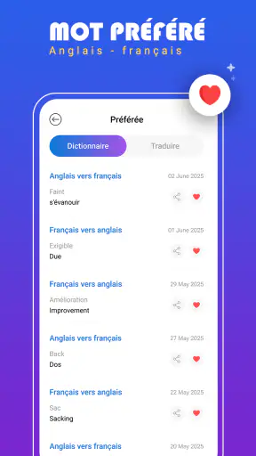Traducteur Français Anglais screenshot