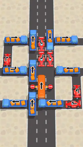 Traffic Untangle: Puzzle Roads screenshot