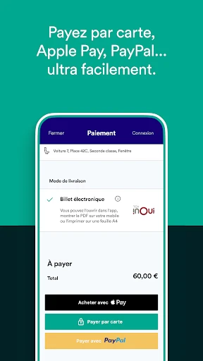 Trainline: voyage train et bus screenshot