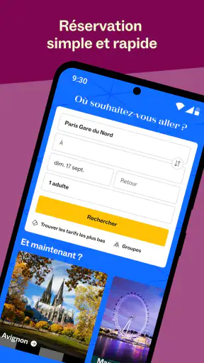 Eurostar : trains et hôtels screenshot