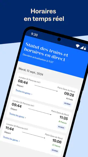 Eurostar : trains et hôtels screenshot