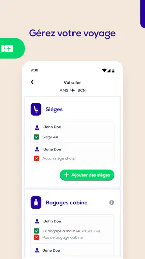 Transavia screenshot