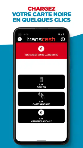 Transcash® Mastercard® screenshot
