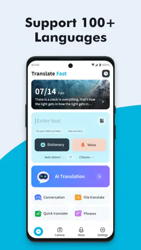 Translate Fast : AI Translator screenshot
