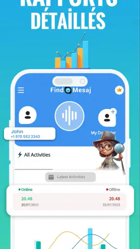 Traqueur en ligne WA screenshot