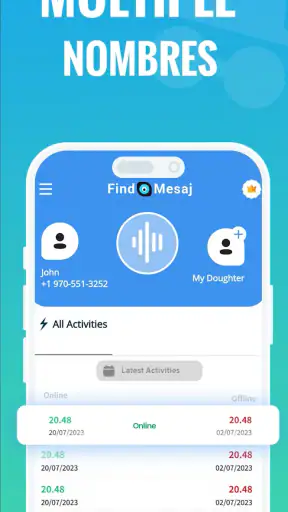 Traqueur en ligne WA screenshot