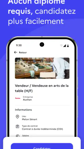 Travailler en France screenshot