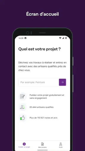 Travaux.com screenshot