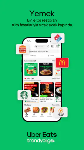 Trendyol Go: Yemek, Market, Su screenshot