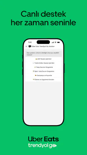 Trendyol Go: Yemek, Market, Su screenshot