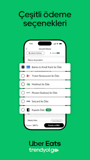 Trendyol Go: Yemek, Market, Su screenshot