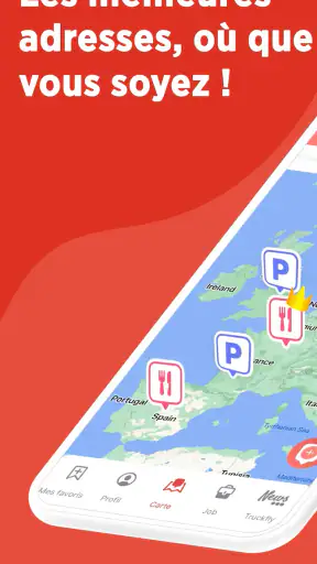 Truckfly - GPS Poids lourd screenshot