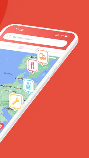 Truckfly - GPS Poids lourd screenshot