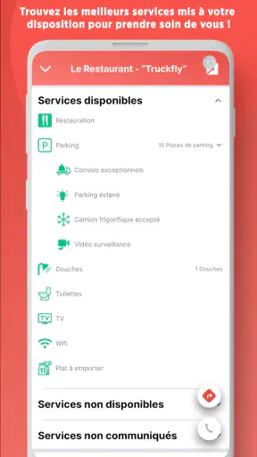 Truckfly - GPS Poids lourd screenshot