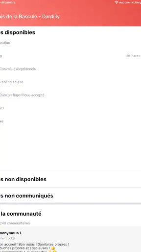 Truckfly - GPS Poids lourd screenshot