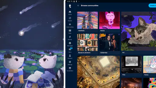 Tumblr – Fandom, Art, Chaos screenshot