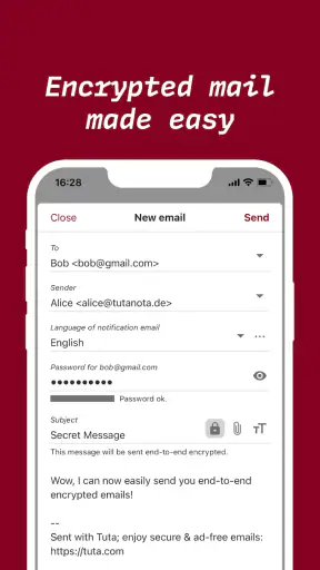 Tuta Mail: Secure Email screenshot