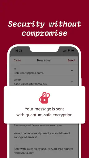 Tuta Mail: Secure Email screenshot