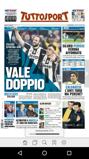 Tuttosport HD screenshot