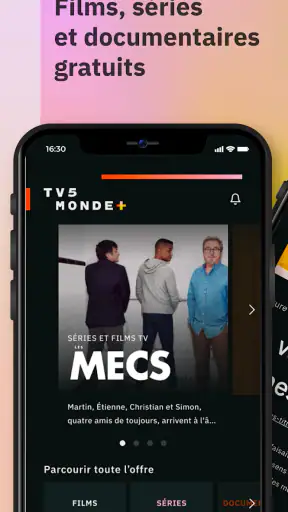 TV5MONDE+ TV, films & séries screenshot