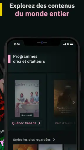 TV5MONDE+ TV, films & séries screenshot