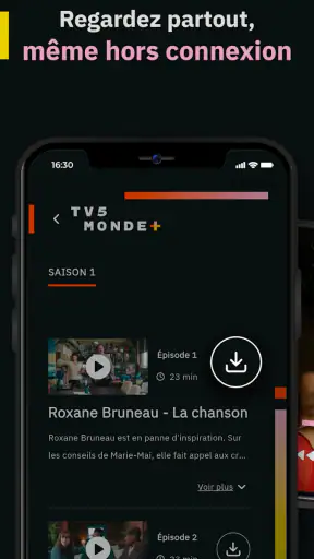 TV5MONDE+ TV, films & séries screenshot