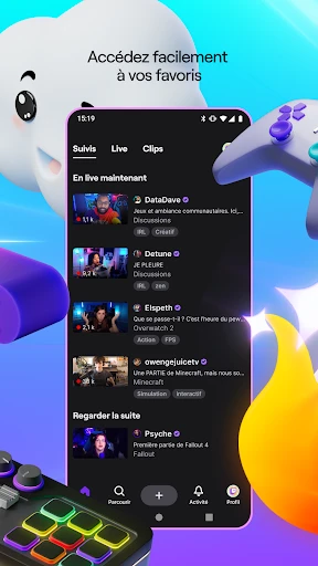 Twitch : streaming en live screenshot