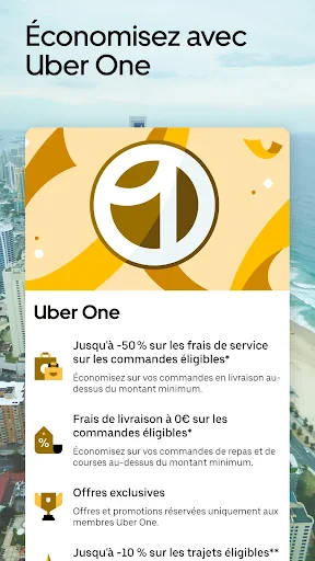 Uber : Commander une course screenshot