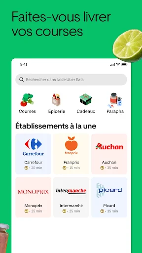 Uber Eats: Livraison de repas screenshot