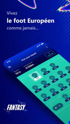 UEFA Gaming: Fantasy Football screenshot