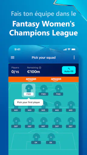 UEFA Gaming: Fantasy Football screenshot