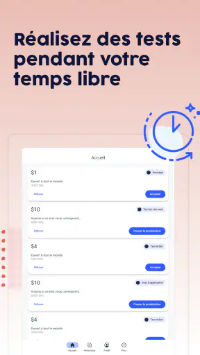 UserTesting screenshot