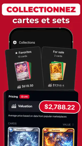 Valeur Carte TCG Scan MonPrice screenshot