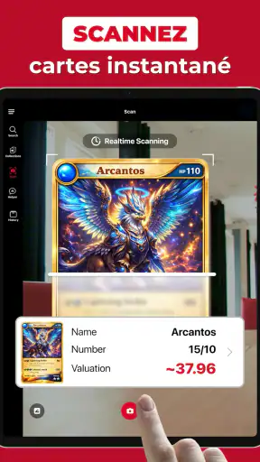 Valeur Carte TCG Scan MonPrice screenshot