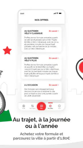 Vélo'v officiel screenshot