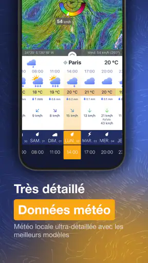Ventusky: Météo & Carte Radar screenshot