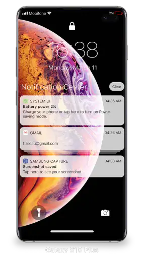 Verrouiller l'écran iOS 26 screenshot