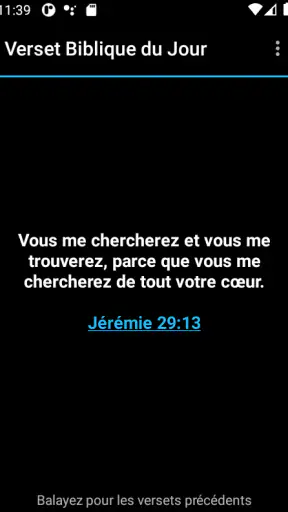 Verset Biblique du Jour screenshot