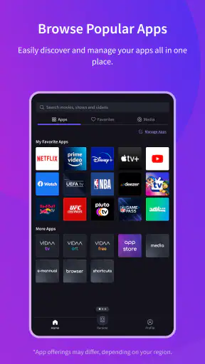 VIDAA Smart TV screenshot
