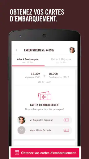 Volotea screenshot