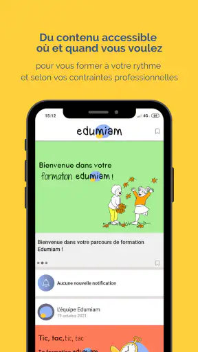 Vos formations Petite enfance screenshot