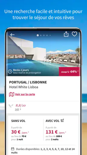 Voyage Privé – Hôtels de luxe screenshot