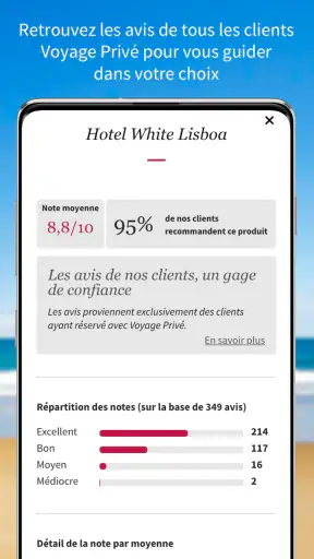 Voyage Privé – Hôtels de luxe screenshot
