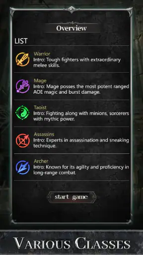 Warriors and Adventure screenshot
