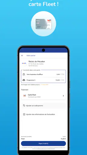 Wash TotalEnergies lavage auto screenshot