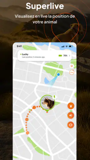 Weenect - GPS screenshot